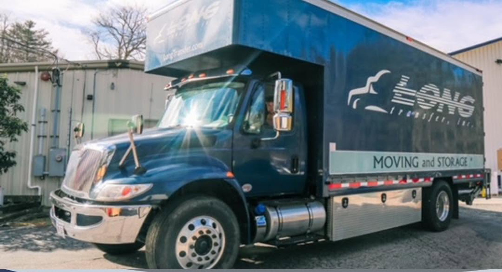 Long Moving & Storage, LLC crew truck